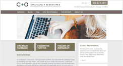 Desktop Screenshot of caramagnocpa.com